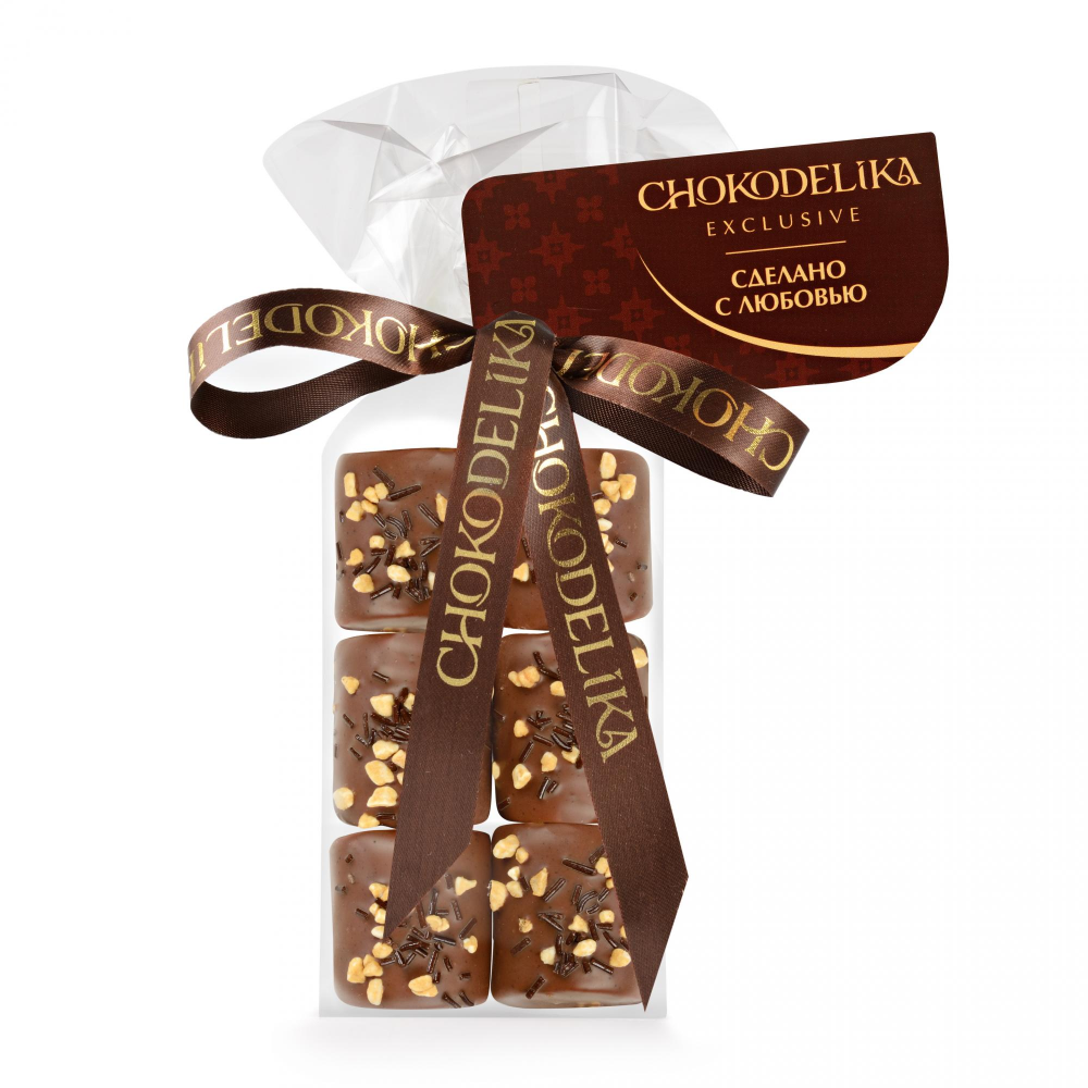 Конфеты "Воздушный зефир в кофейном шоколаде", 60 гр.