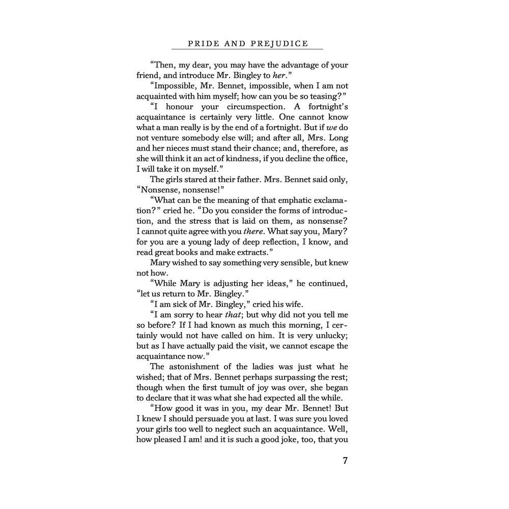 Книга на английском языке "Pride and Prejudice = Гордость и предубеждение", Остин Дж. - 6