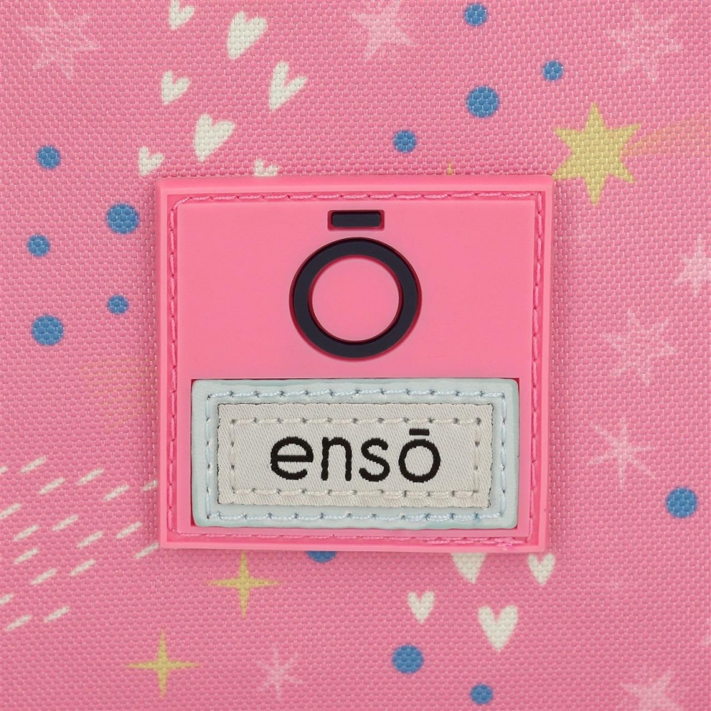 Пенал на 2 отделения "Dreams come true", голубой, розовый - 5