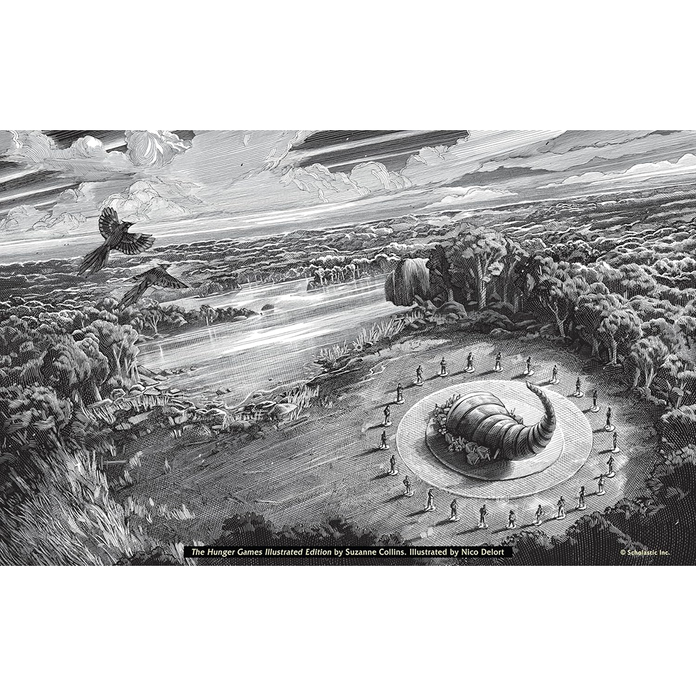 Книга на английском языке "The Hunger Games: Illustrated Edition", Suzanne Collins - 3