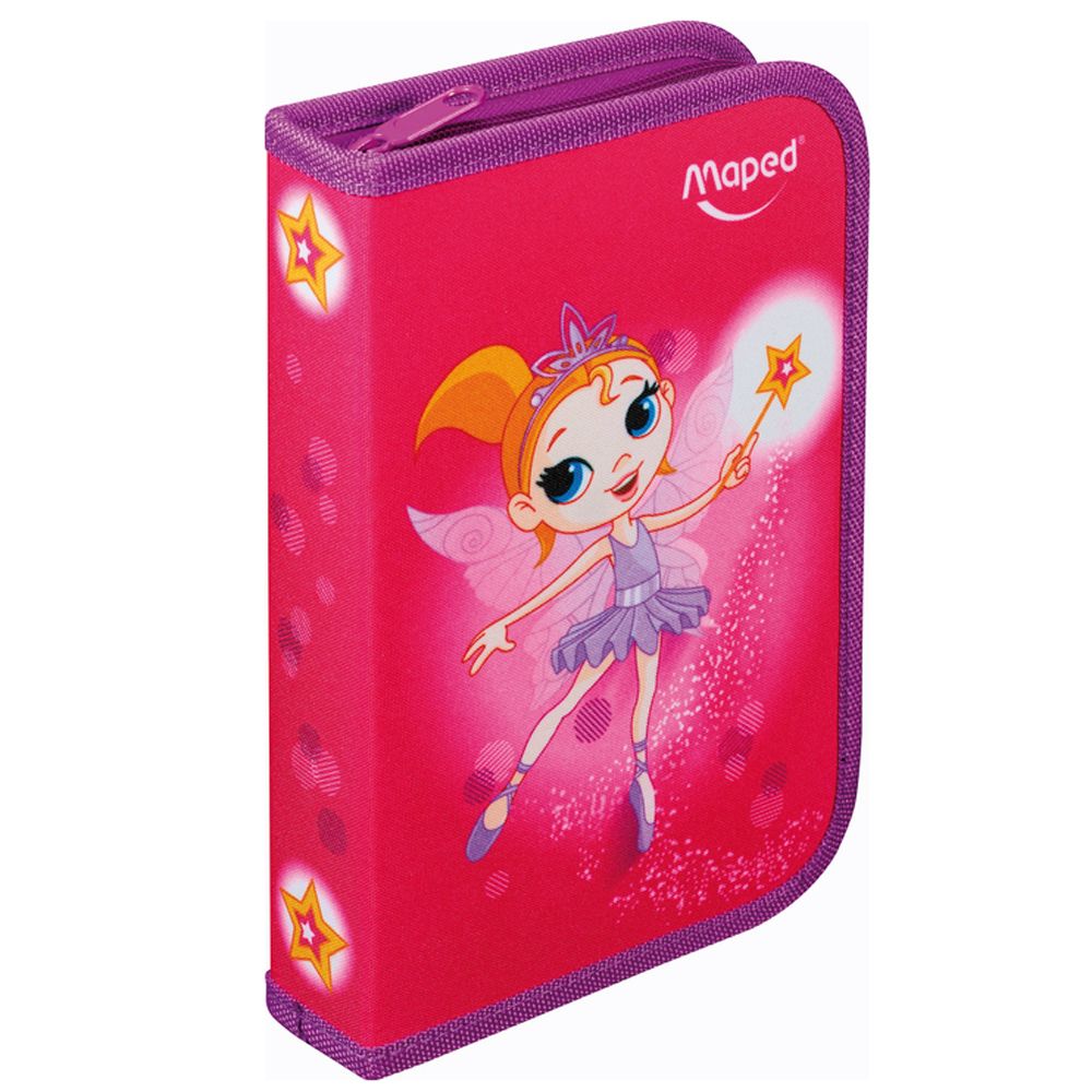 Пенал "Fairy", 1 отделение, с наполнением, -30% - 2