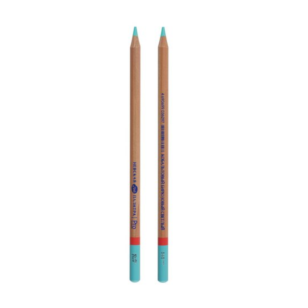 Карандаш цветной "Мастер-класс", 545, кобальтовый бирюзовый светлый