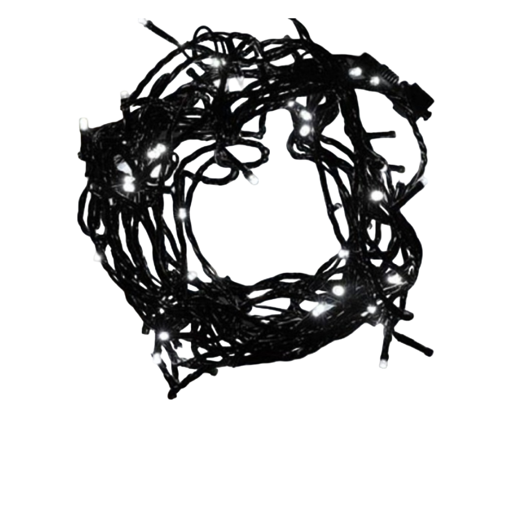 Гирлянда уличная "Нить", 10 м, белый