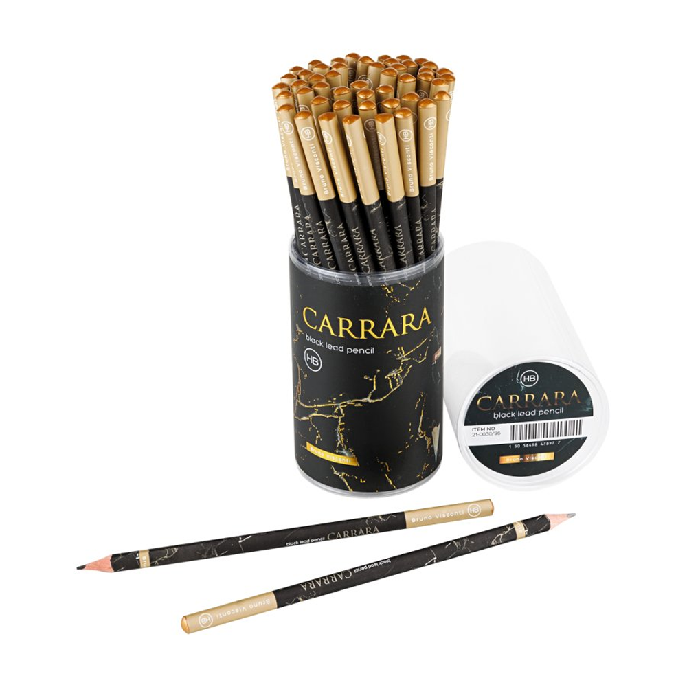 Карандаш простой "Carrara Black", HB - 3