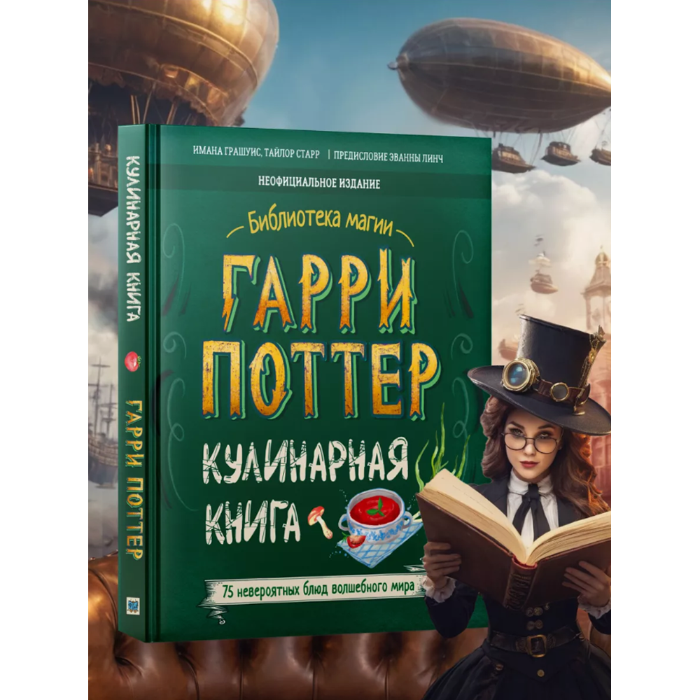 Книга "Библиотека Магии. Гарри Поттер. Кулинарная книга"