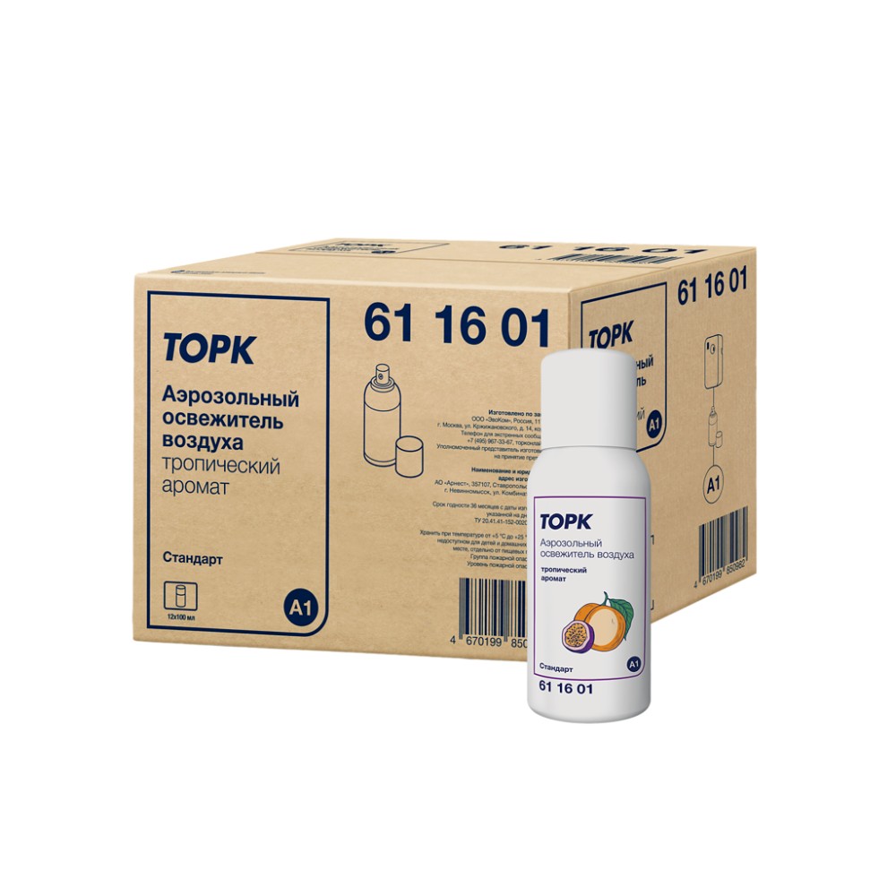 Освежитель воздуха Tork, тропический аромат, 100 мл , A1 - 3