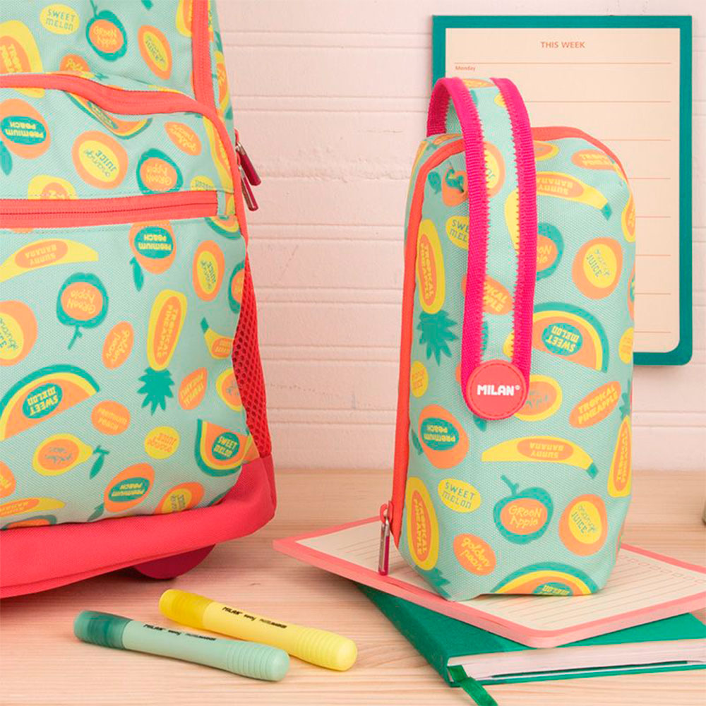 Пенал Milan "Frutikis", с наполнением, разноцветный - 3