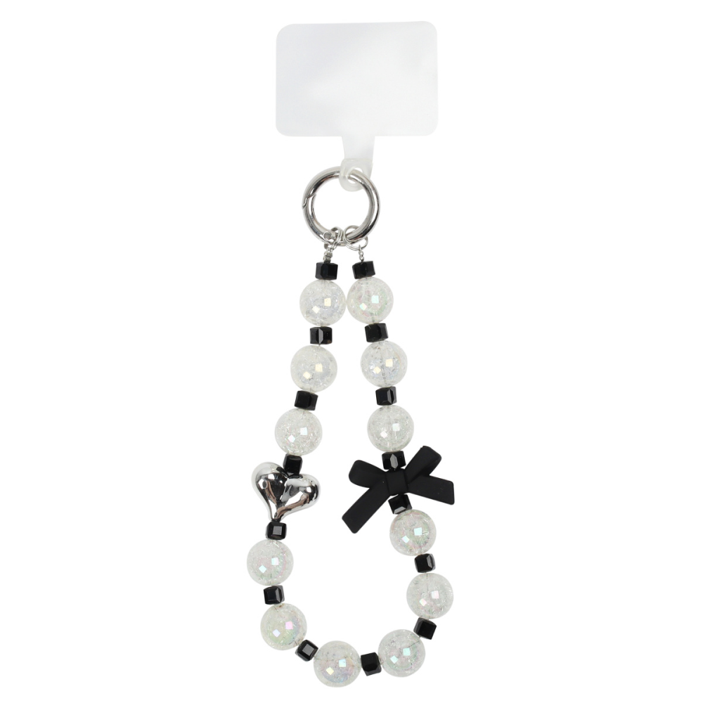 Брелок "251236" черный, белый