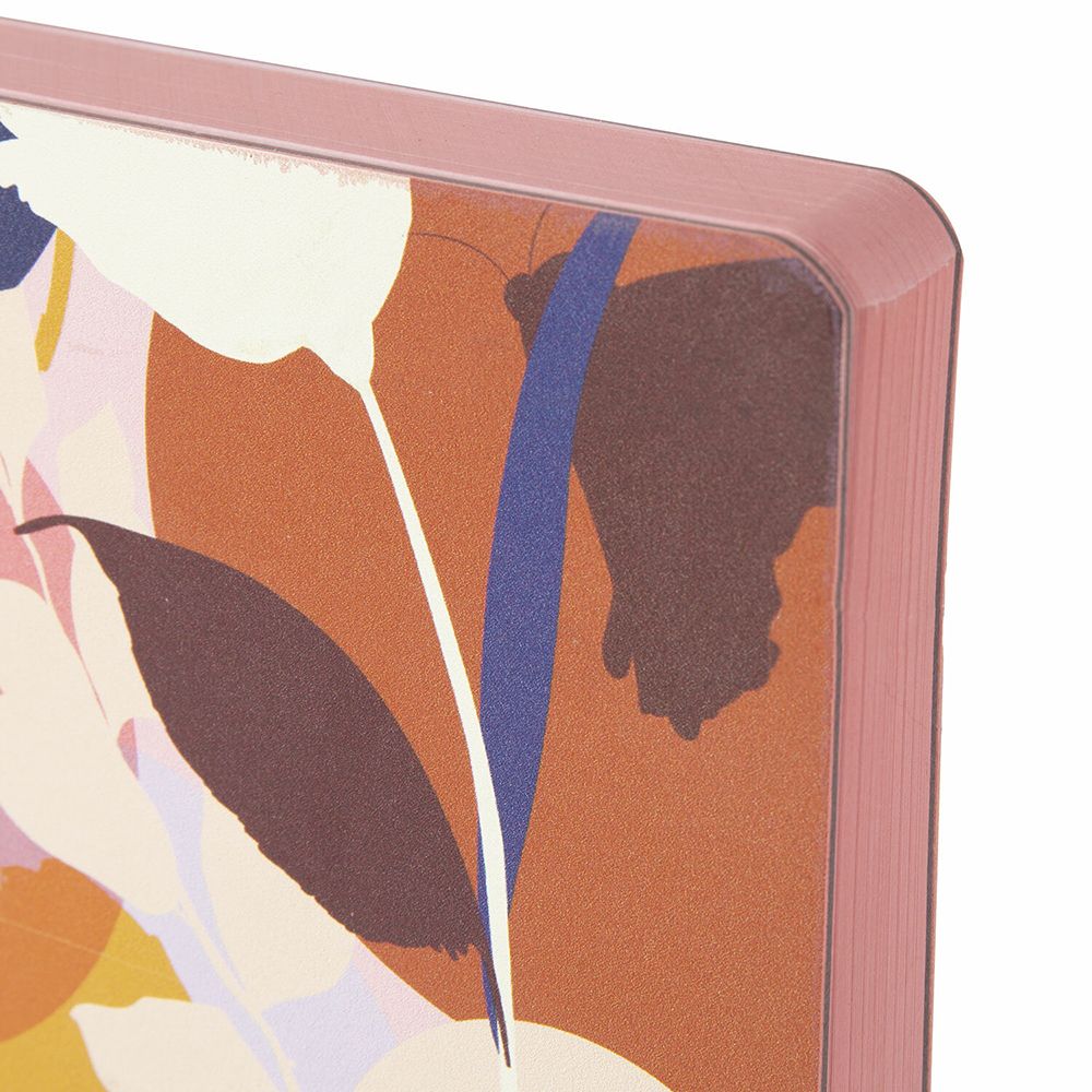 Ежедневник недатированный "Blossom", А5, 136 страниц, розовый - 4