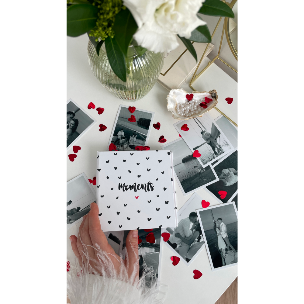 Альбом для фото "Moments", 13x13 см, белый