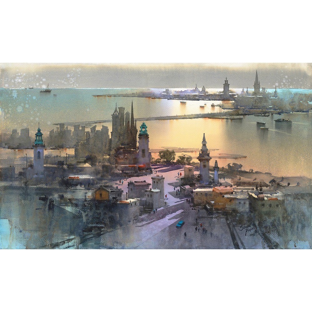 Краски акварельные Daniel Smith "Prafull Sawant Master Artist Set", 6 цветов, тубы - 7 Краски акварельные Daniel Smith "Prafull Sawant Master Artist Set", 6 цветов, тубы - 7