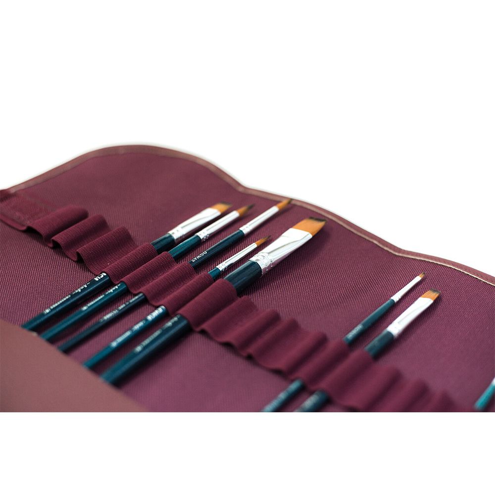 Пенал-органайзер "Малевичъ" для кистей, 26х48, бордо - 3