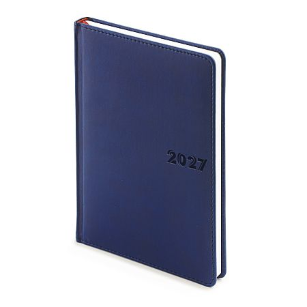 Ежедневник датированный "Velvet 27", A5, 336 стр, темно-синий 2027