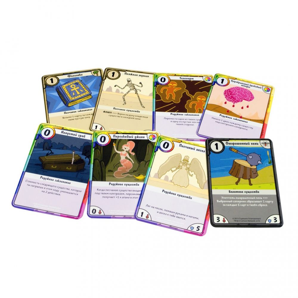 Игра настольная "Время приключений. Карточные войны: Финн против Джейка" - 3