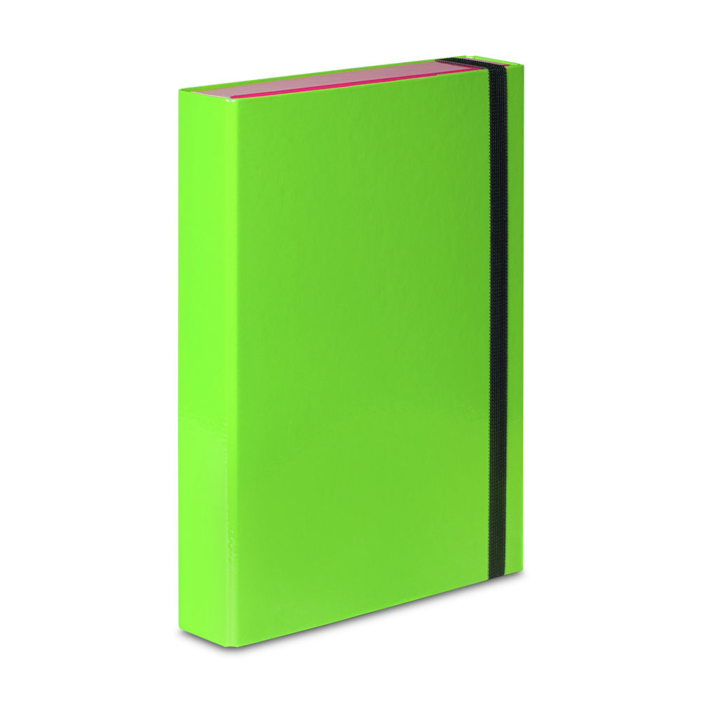 Папка на резинках "Duo Colours", А4, 50 мм, ассорти - 5