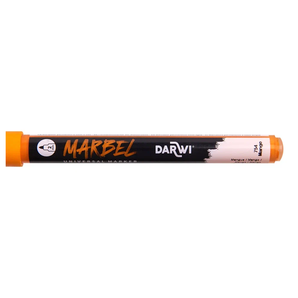 Маркер акриловый "Darwi.Marbel" 754, манго - 4