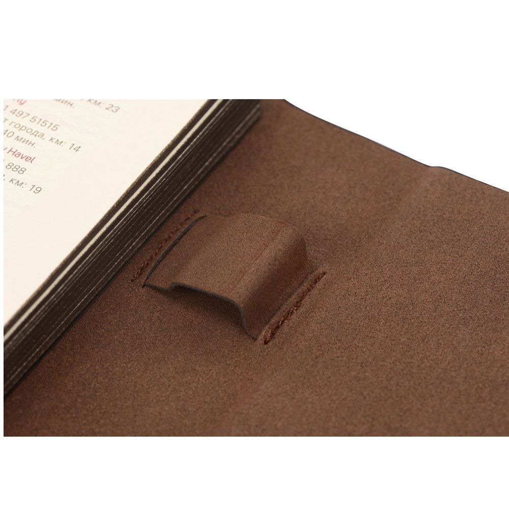 Ежедневник недатированный "Waltz", А5, 272 страницы, коричневый - 5