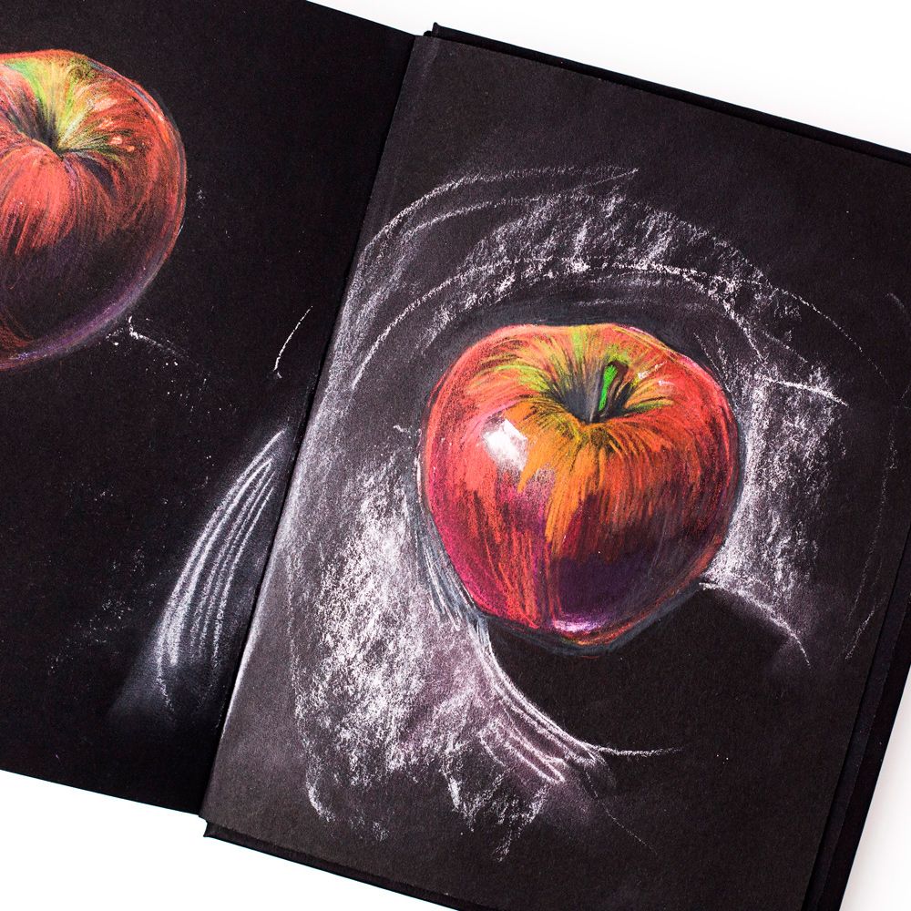 Бумага для сухих техник "GrafArt", 60*80, 150 г/м2, черная