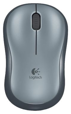 Мышь Logitech "Wireless Mouse M185", беспроводная, 1000  dpi, 3 кнопки, серый