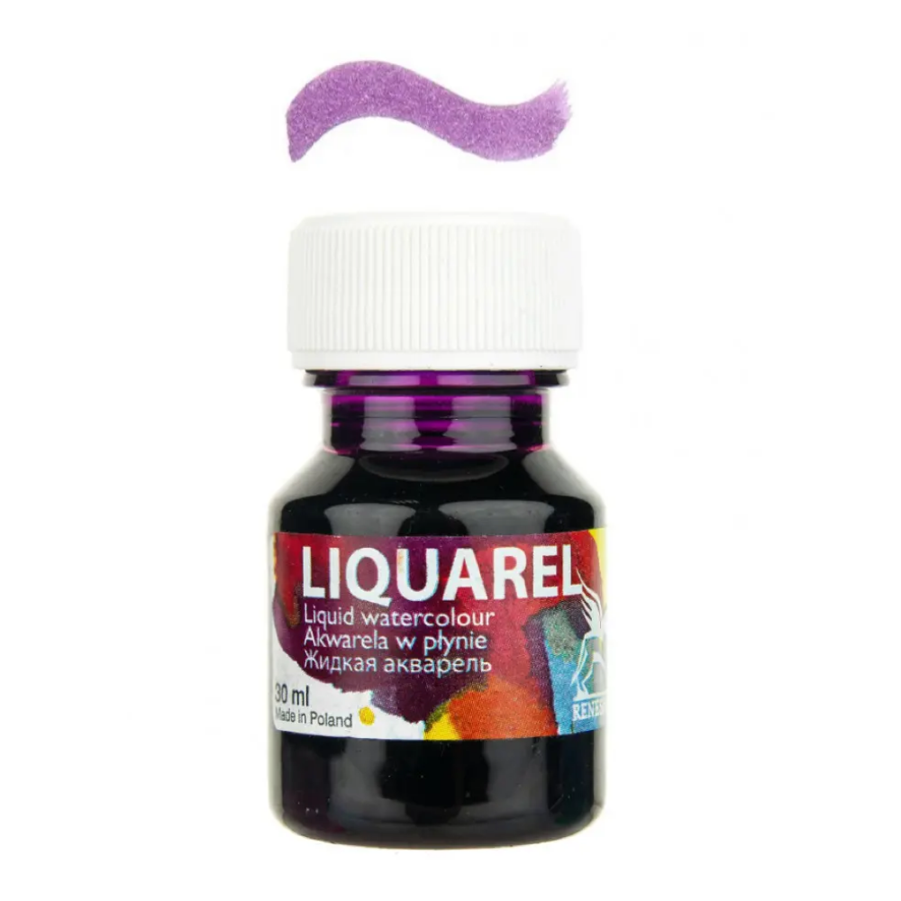 Акварель жидкая "Liquarel", 129 фиолетовый, 30 мл