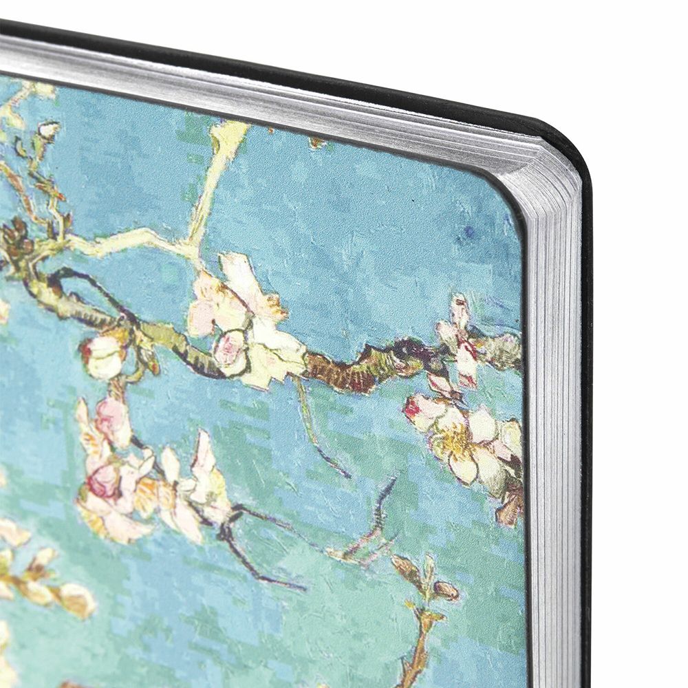 Ежедневник недатированный "Van Gogh", А5, 136 страниц, голубой - 4