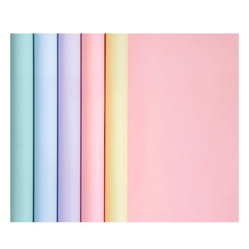 Бумага декоративная в рулоне "Pastel", 5x0.35 м, 80 г/м2, ассорти
