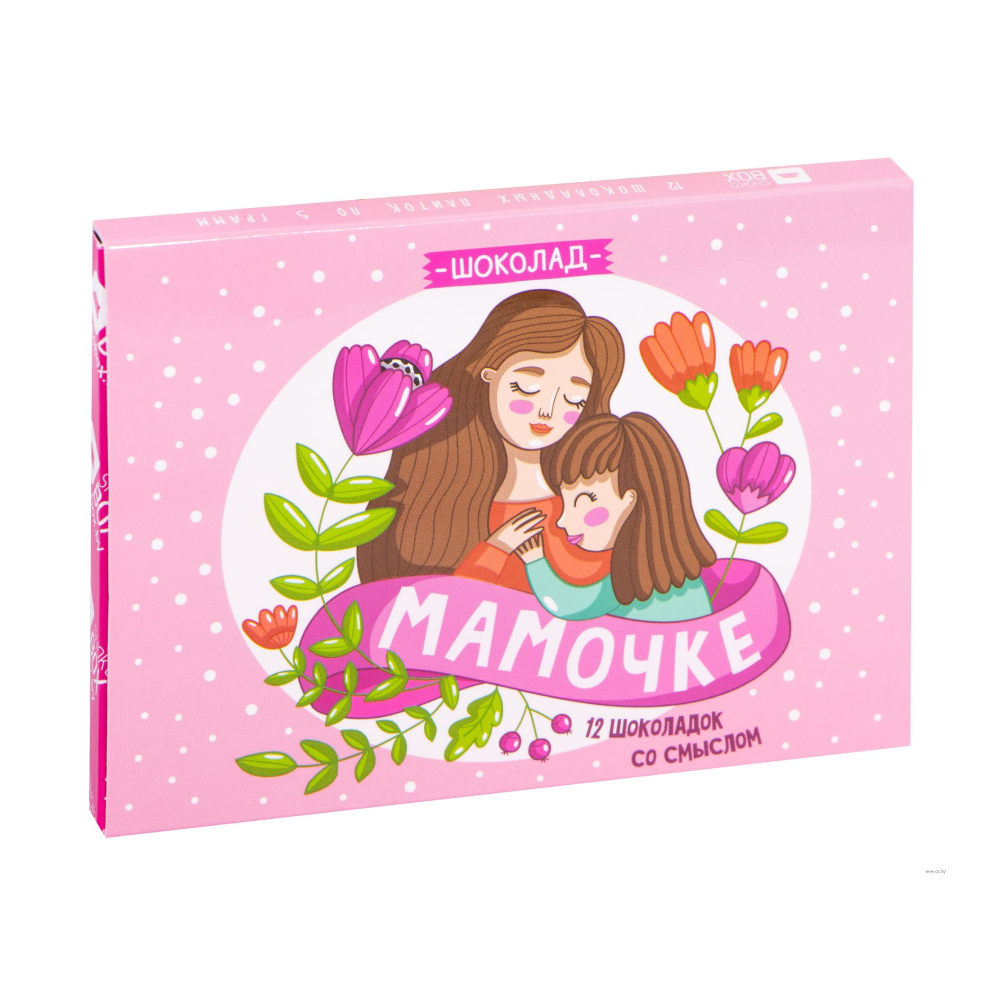 Шоколад молочный "Кватро. Мамочке", 60 г