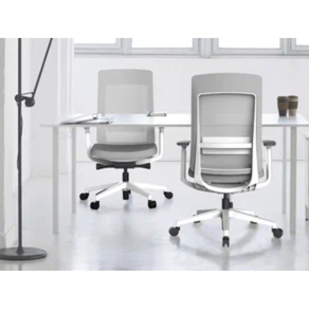 Кресло компьютерное SitZone E-VL002A-BS, сетка, ткань, пластик, серый - 9