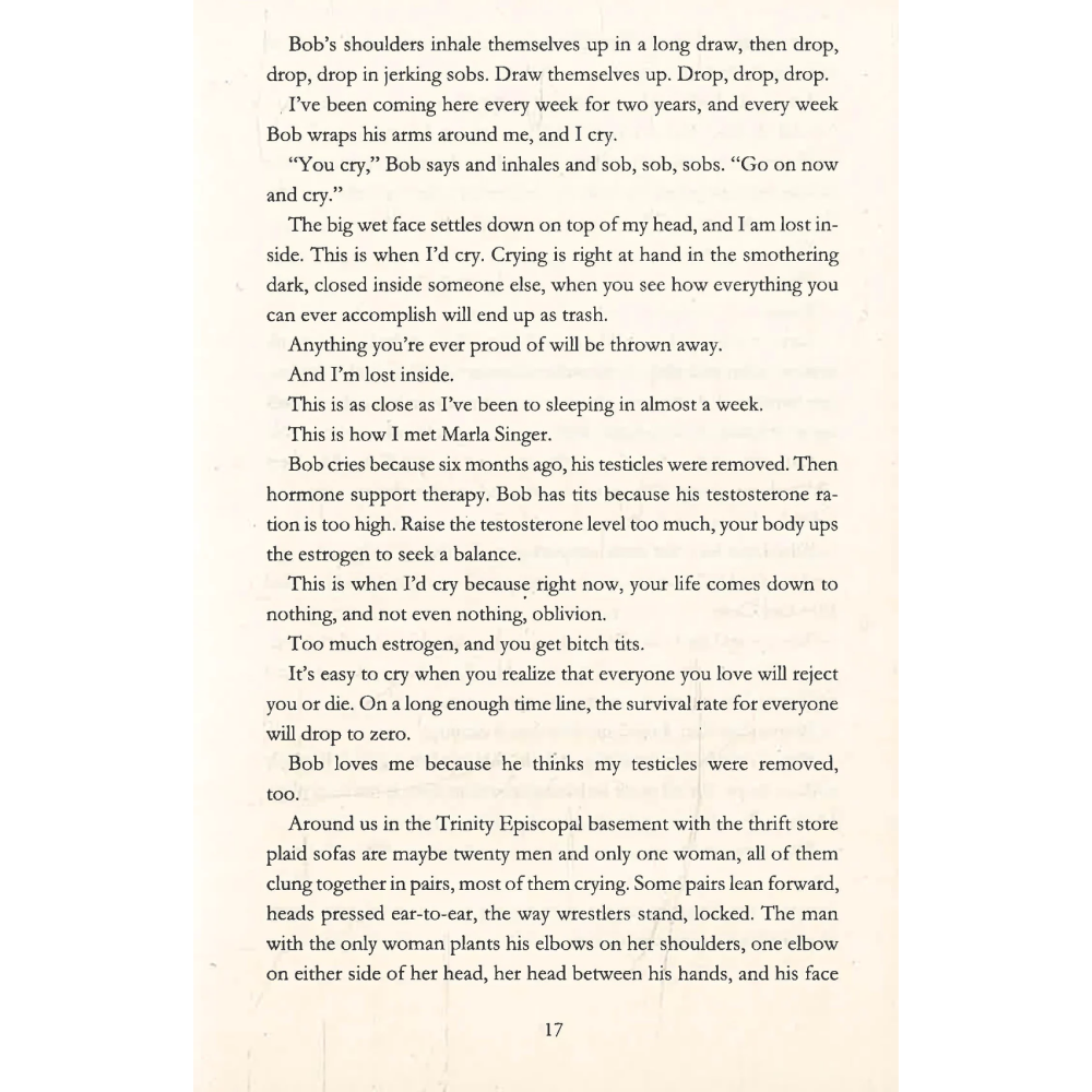 Книга на английском языке "Fight Club", Chuck Palahniuk - 4