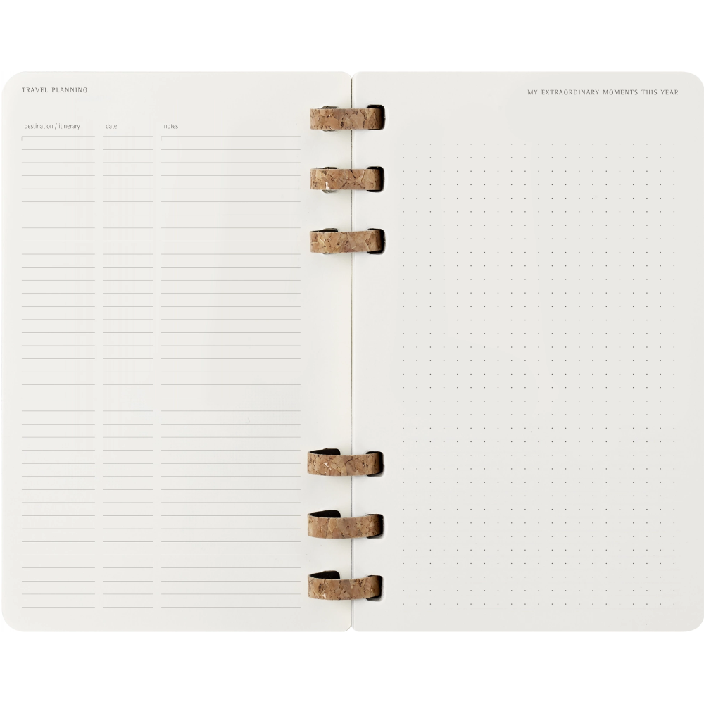 Еженедельник датированный "Spiral large", 130х210 мм, 200 страниц, сиреневый, 2026 - 6