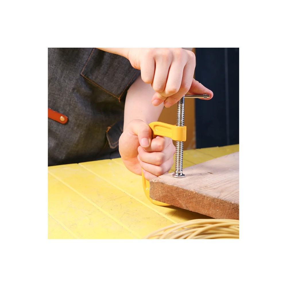 Струбцина G-образная Deli YS EDL-G203, 75 мм - 2