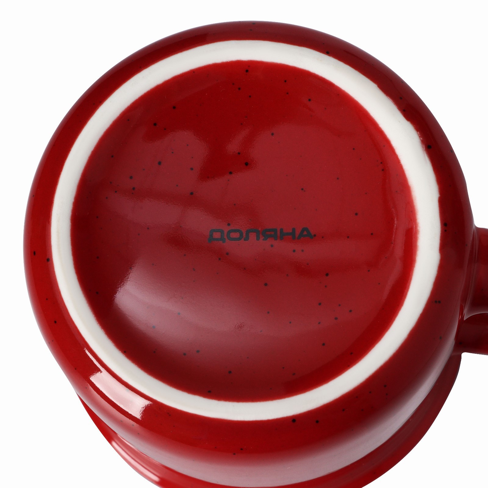 Кружка "Новогоднее настроение", фарфор, 380 мл, красный - 3