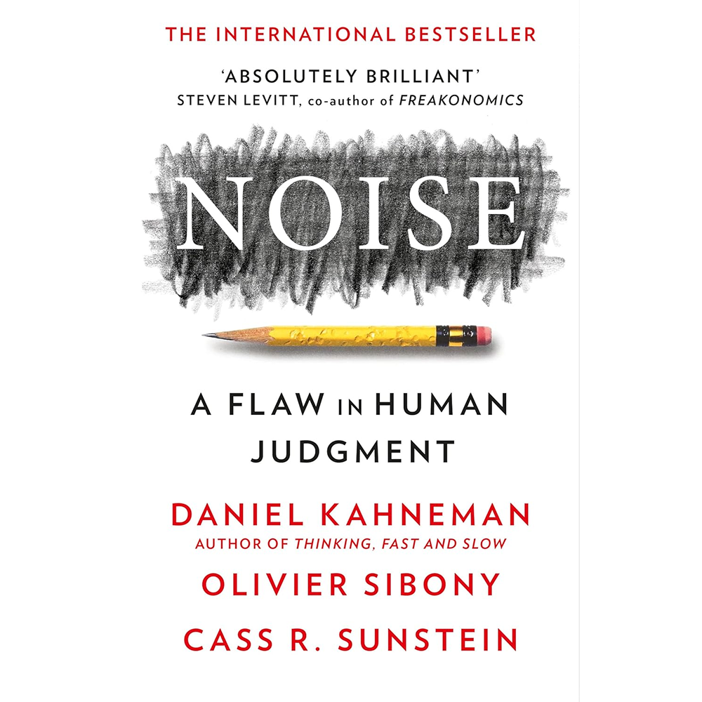 Книга на английском языке "Noise", Daniel Kahneman