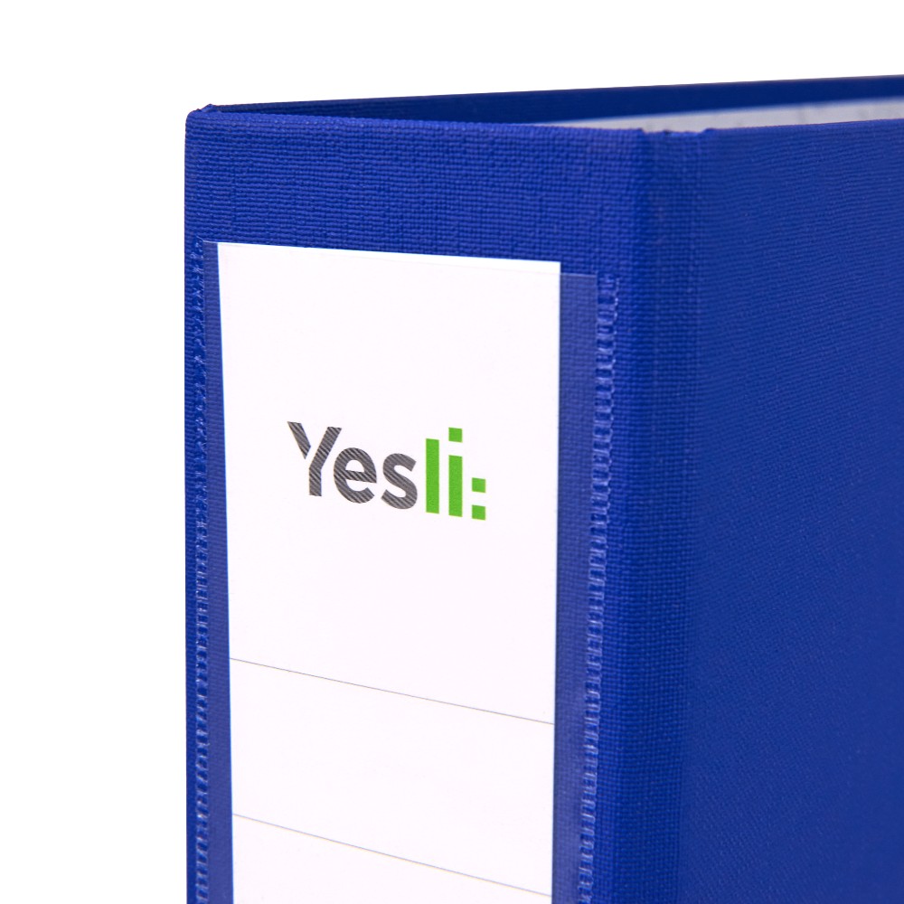 Папка-регистратор "Yesli:", А4, 75 мм, ПВХ, синий