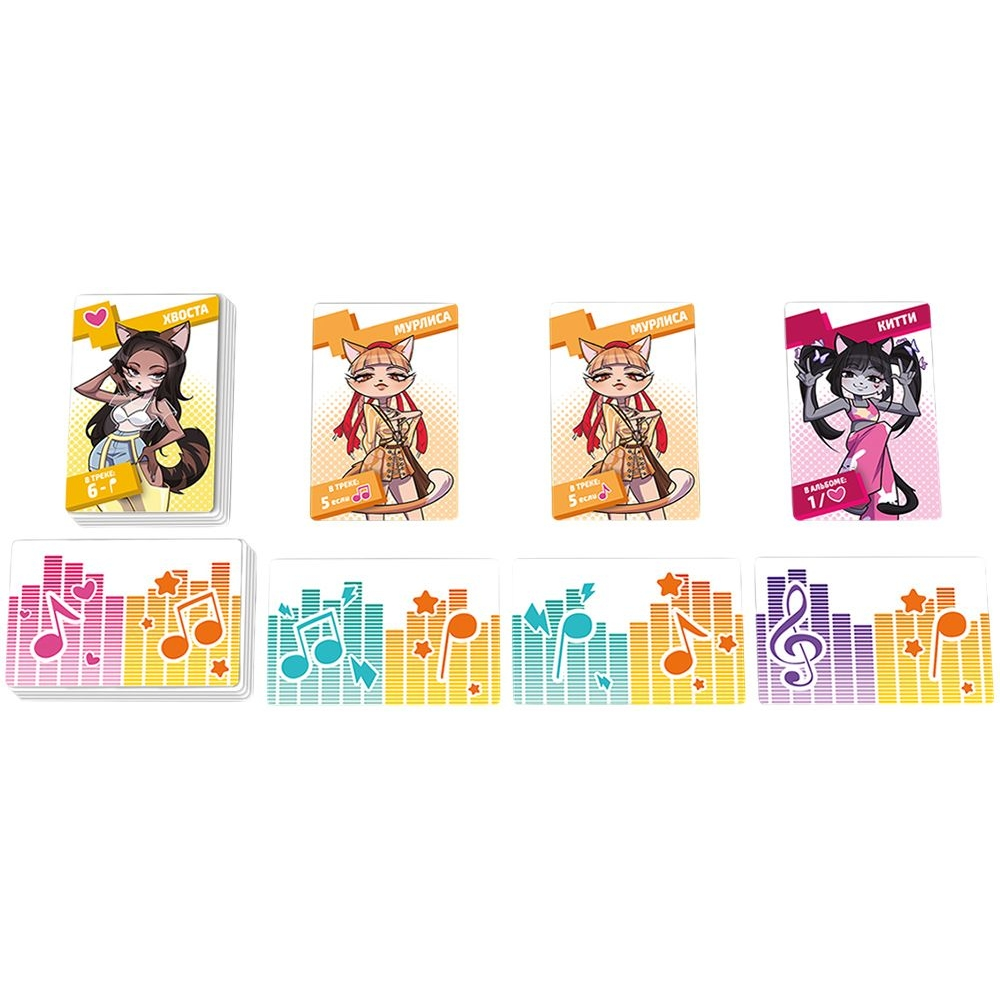 Игра настольная "К-поп от слова котики"