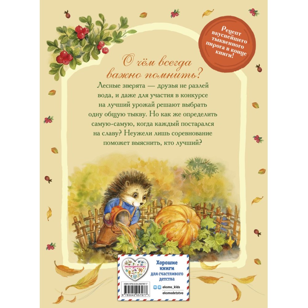 Книга "Верхом на тыкве на конкурс урожая", Вероника Медведева