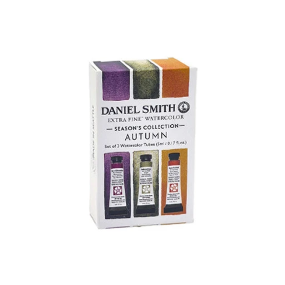 Набор красок акварельных "Daniel Smith. Autumn", 3 цвета, 5 мл, тубы