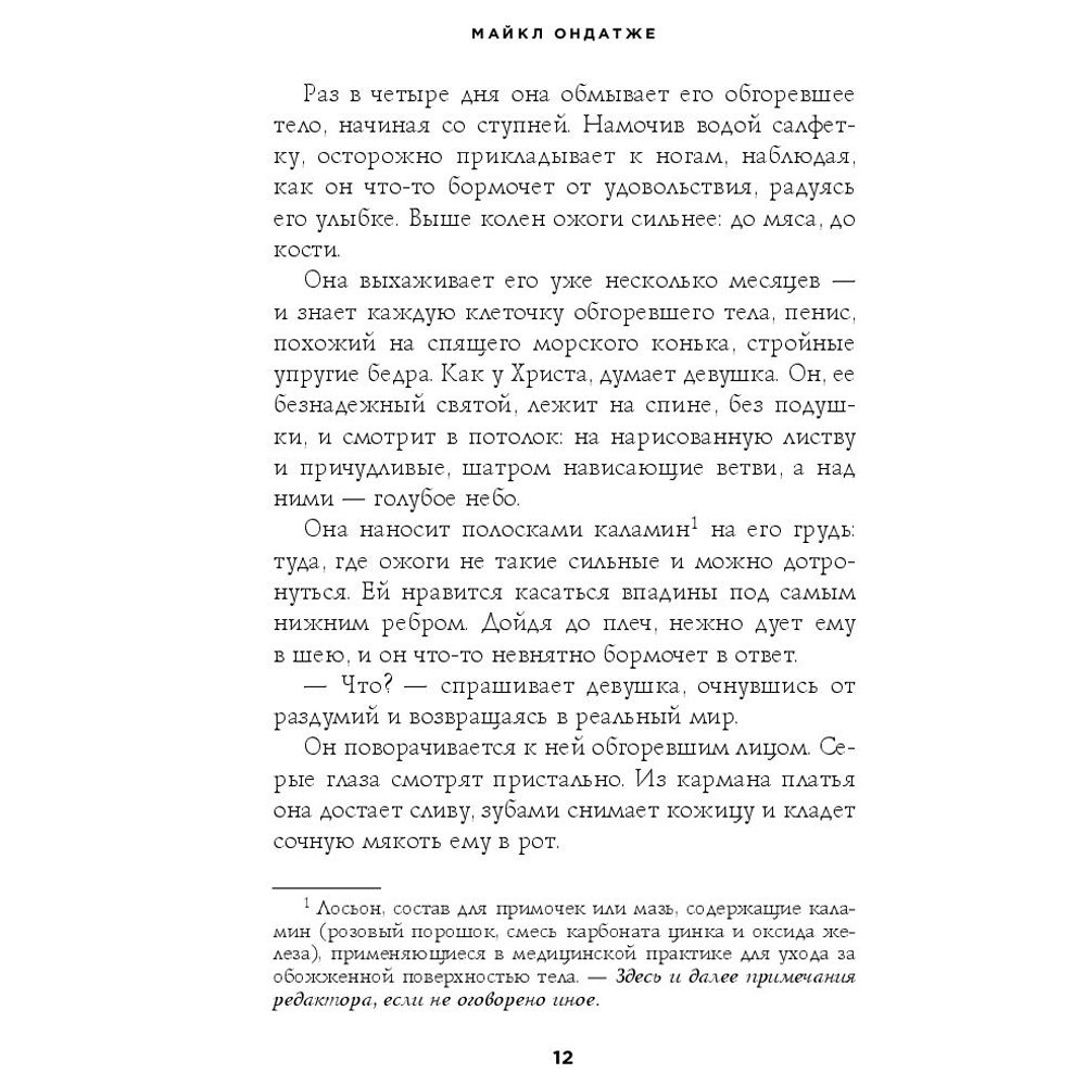 Книга "Английский пациент", Майкл Ондатже - 6