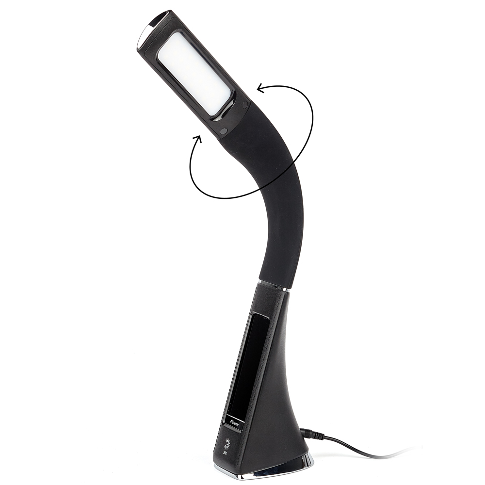 Светильник настольный ЭРА "NLED-461-7W-BK", черный - 6