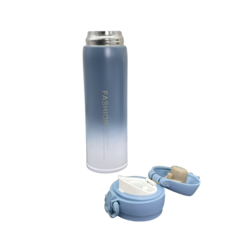 Термос "Vitality", металл, пластик, 500 мл, голубой - 4