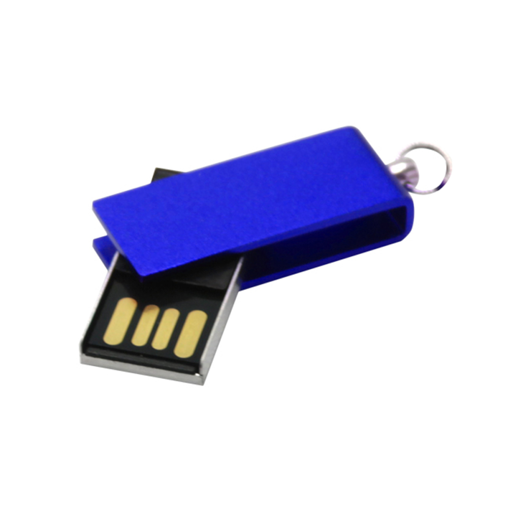 USB Flash 2.0 16 Gb VDM-055, пластик, метал, синий 