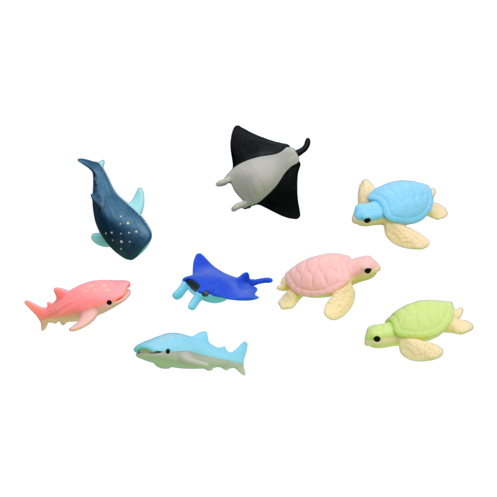 Ластик "IWAKO Sea Animal", 1 шт