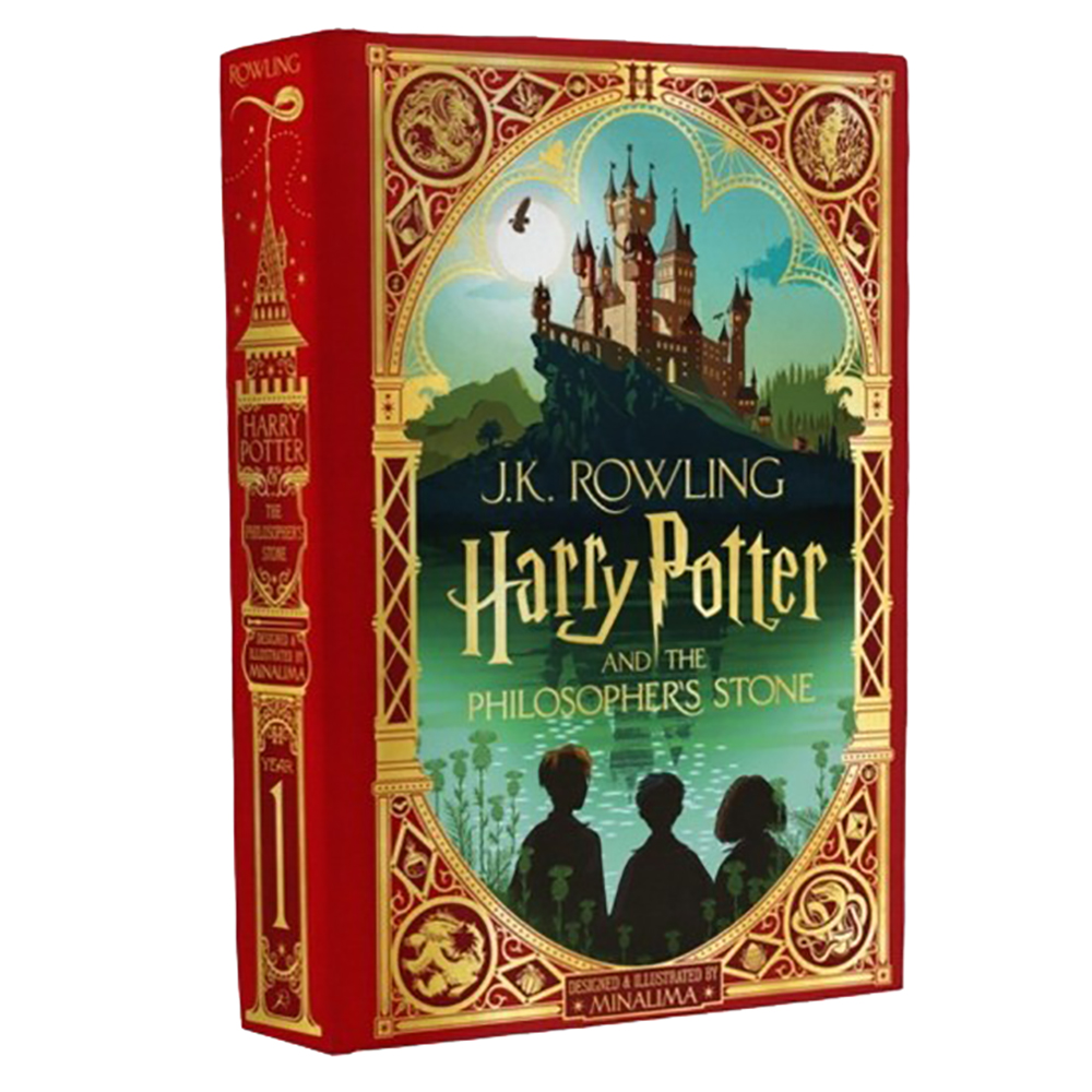 Книга на английском языке "Harry Potter and the Philosopher`s Stone: MinaLima Ed HB", Rowling J.K.  - 9
