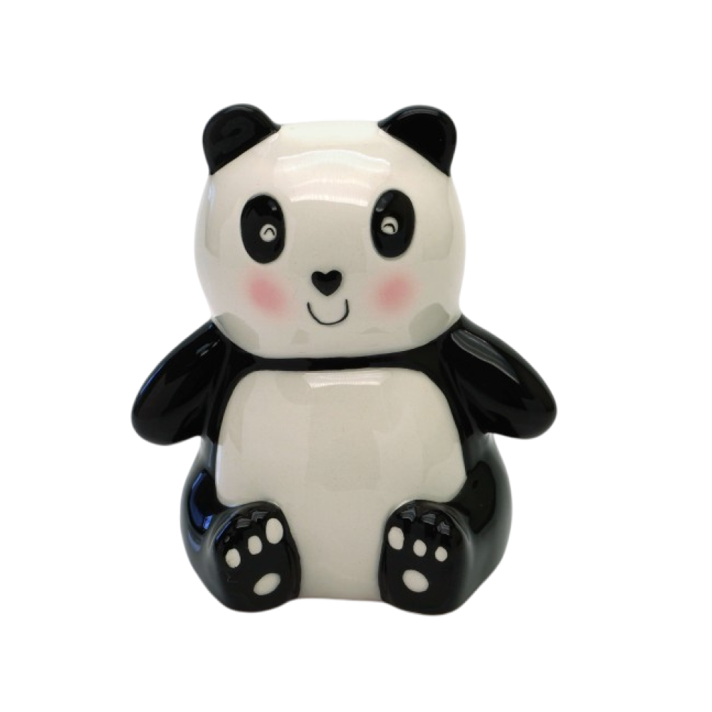 Копилка "Hugge panda", черный, белый