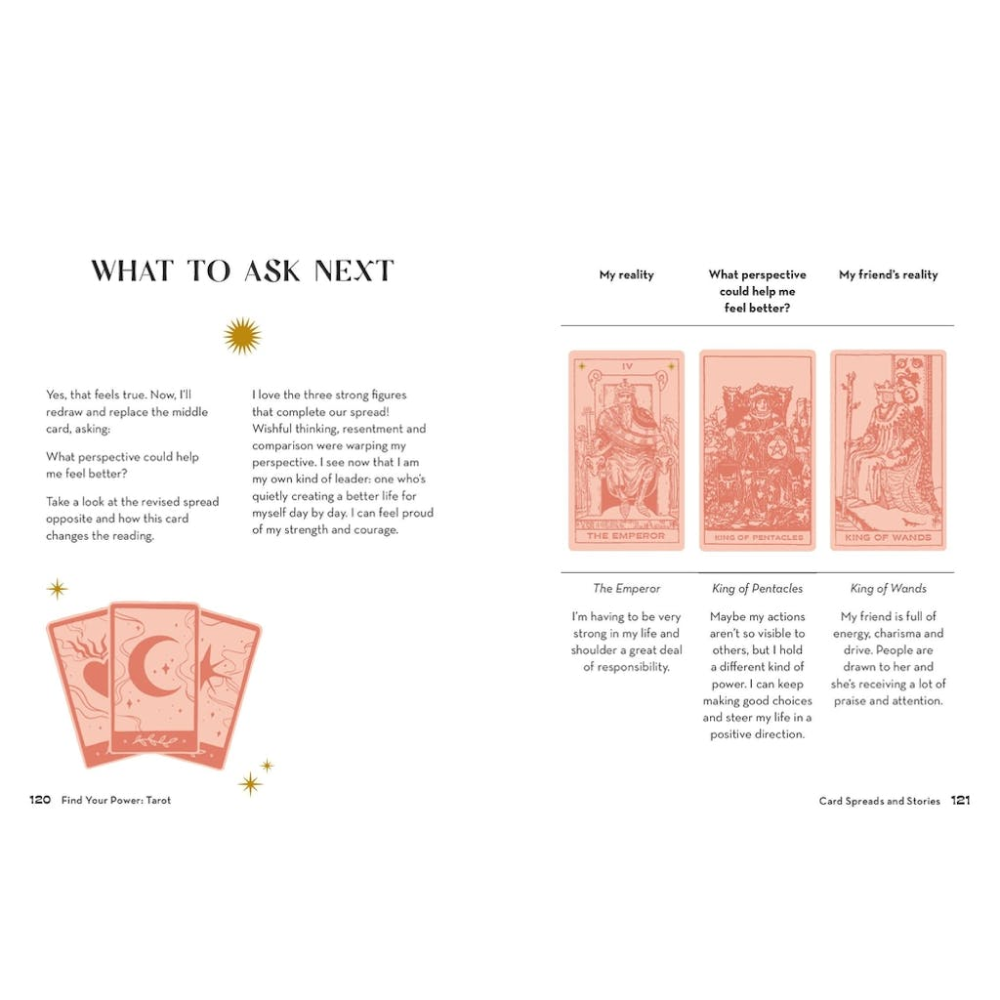 Книга на английском языке "Find Your Power: Tarot", Erin Regulski - 4