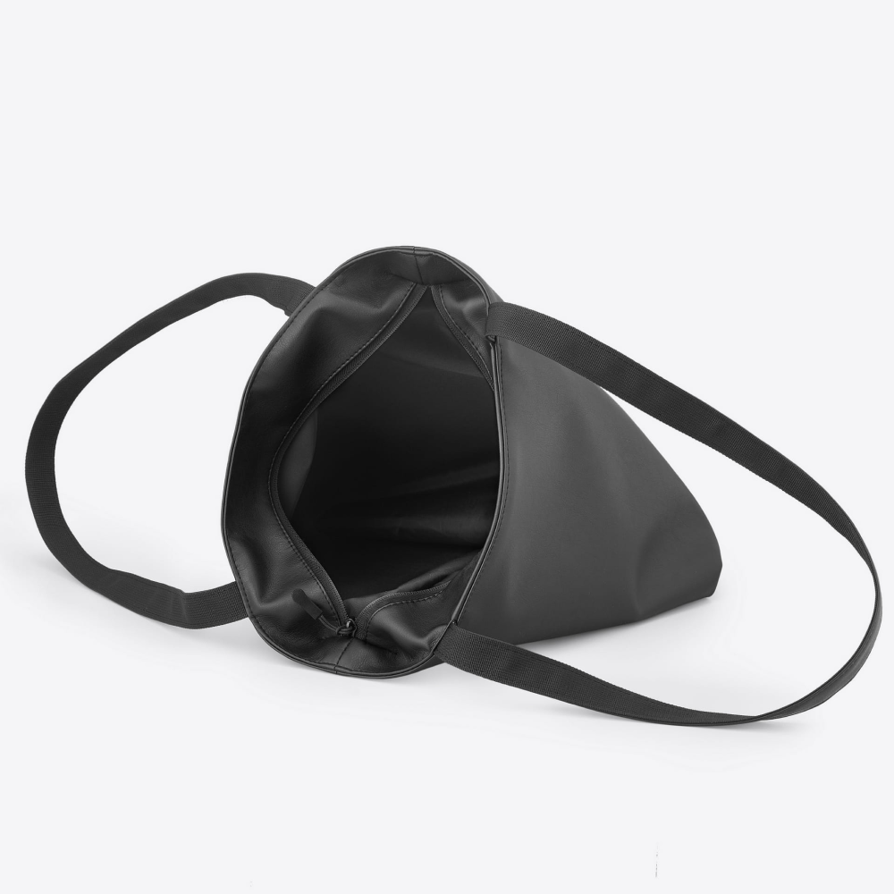 Чехол универсальный "Блэк" с длин. ручками, кожзам, черный