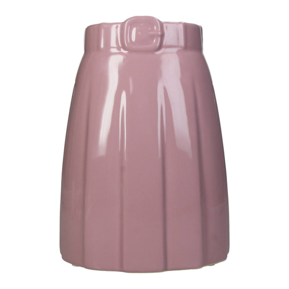 Ваза "Skirt Fine", фаянс, нежно розовый