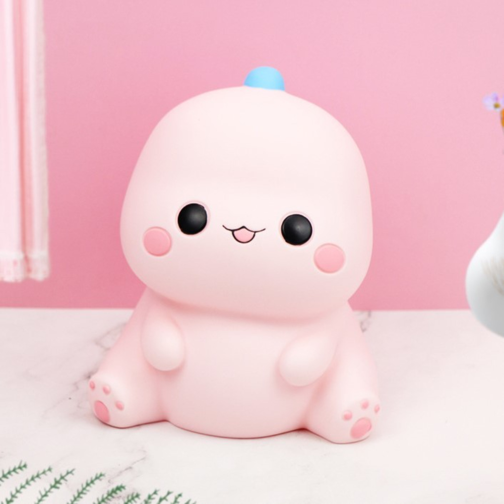 Копилка "Smile dino", розовый - 5