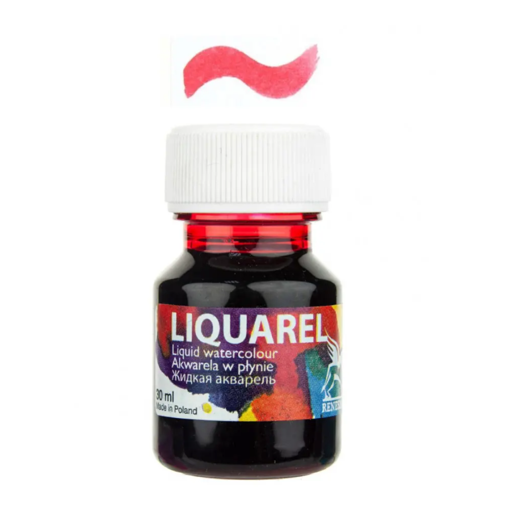 Акварель жидкая "Liquarel", 132 кармин, 30 мл