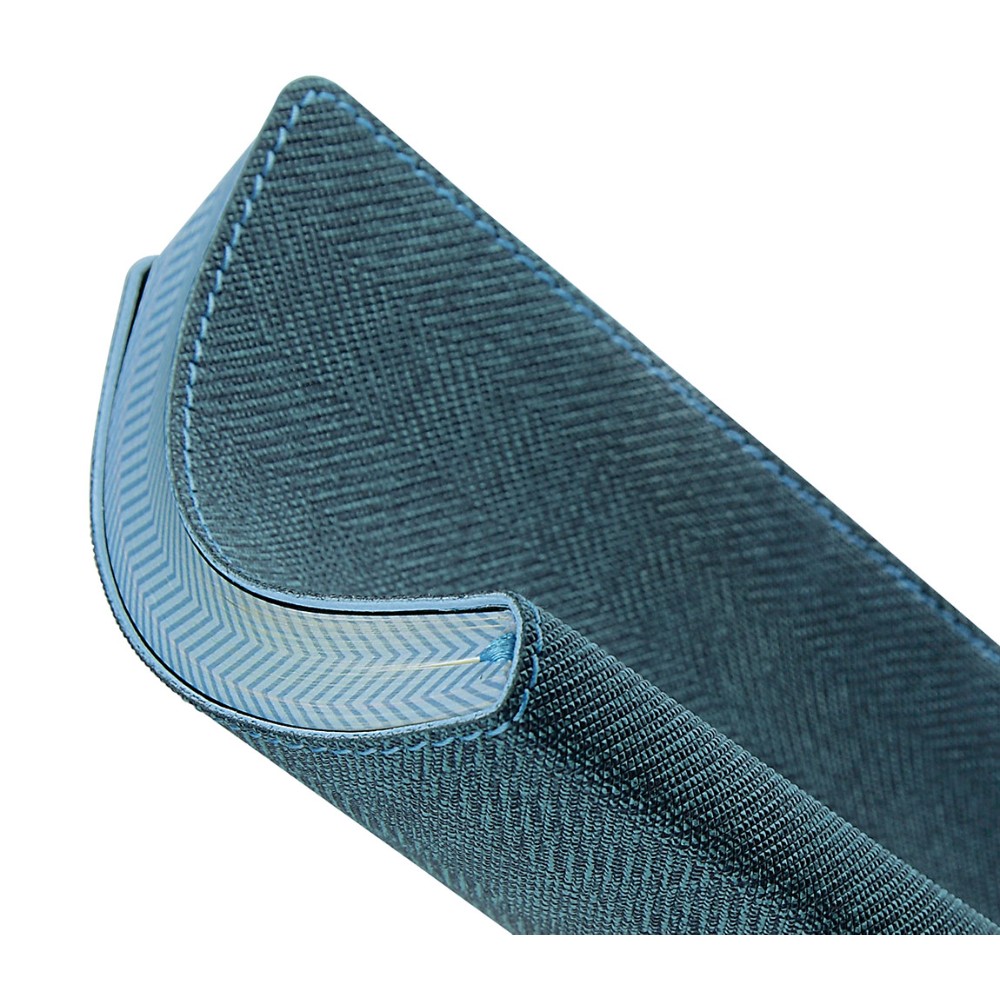Блокнот Castelli Milano "Harris Slate Blue", A5, 120 листов, линейка, синий - 6